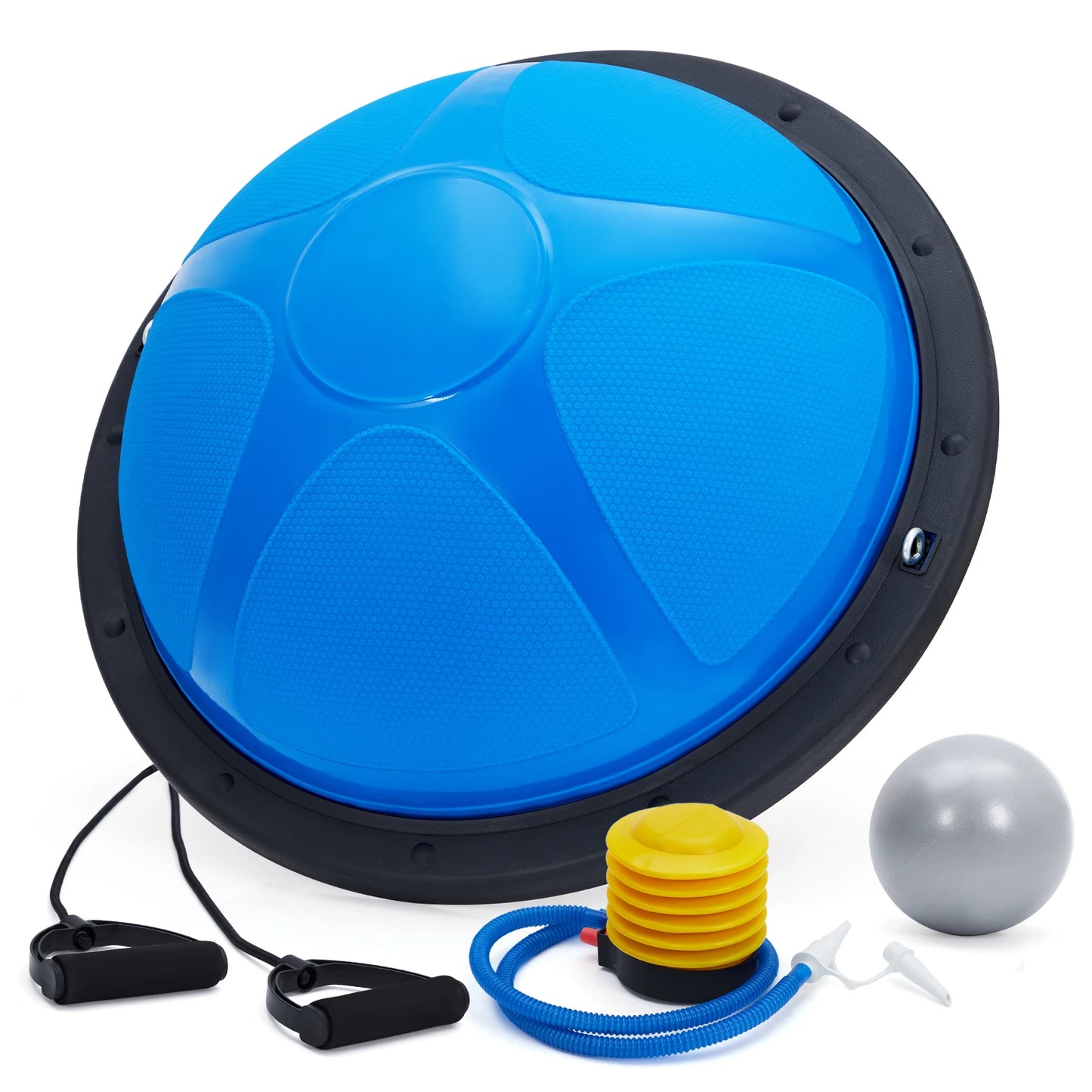 HiMISS Non Slip Balance Ball Trainer With Resistance Bands