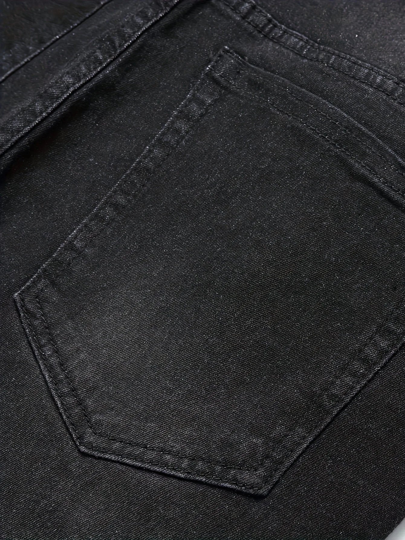 NONECN Slim-Fit Denim Jeans For Men Street Style Comfort