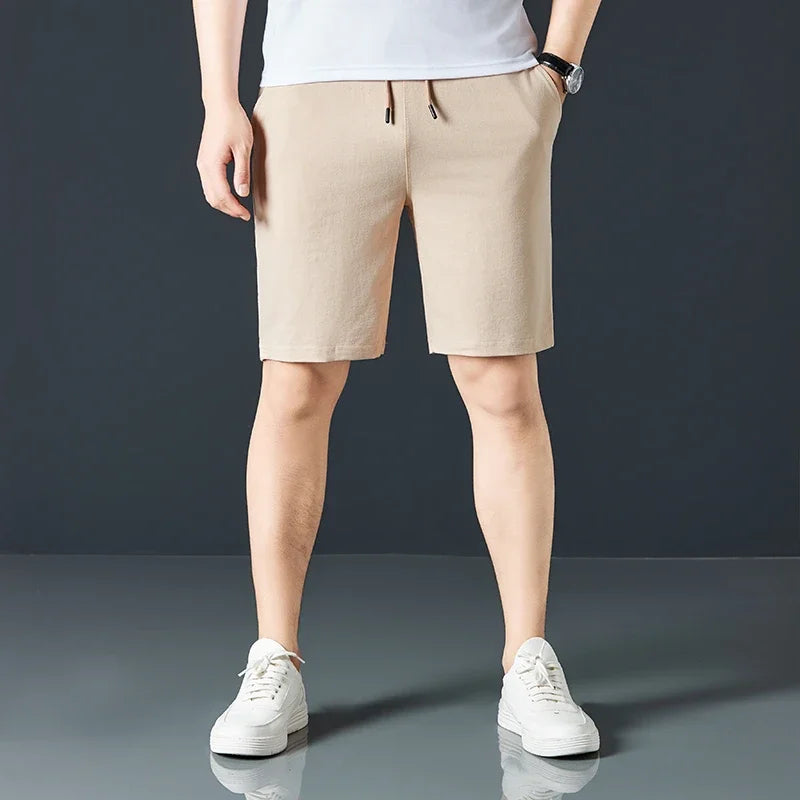 Men's Cotton Shorts With Drawstring For Casual Comfort