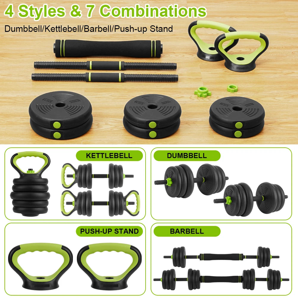 TWISTER.CK 4-In-1 Adjustable Dumbbells For Home Gym