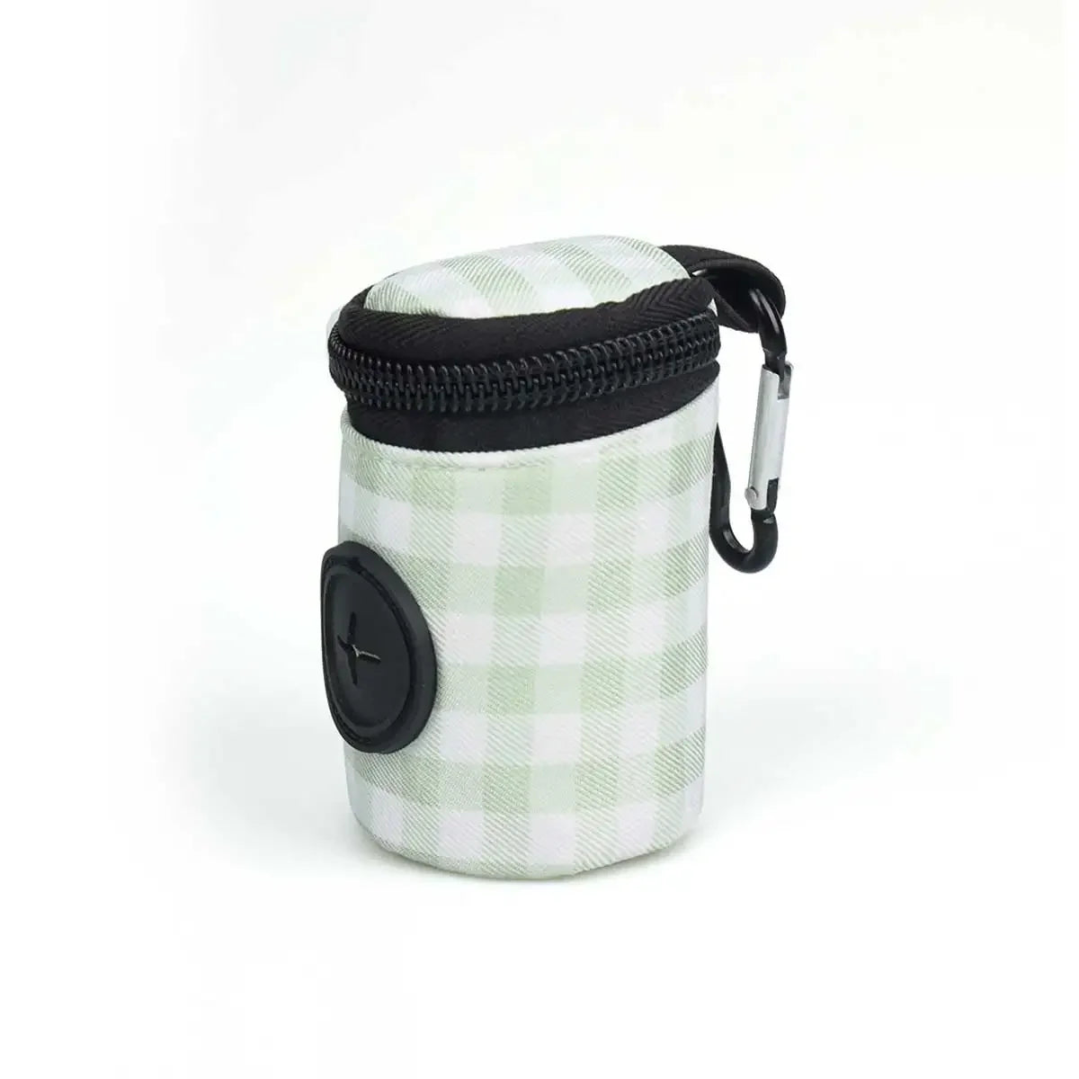 Checkered Pattern Pet Waste Bag Fashionable Portable Dog Litter Bag