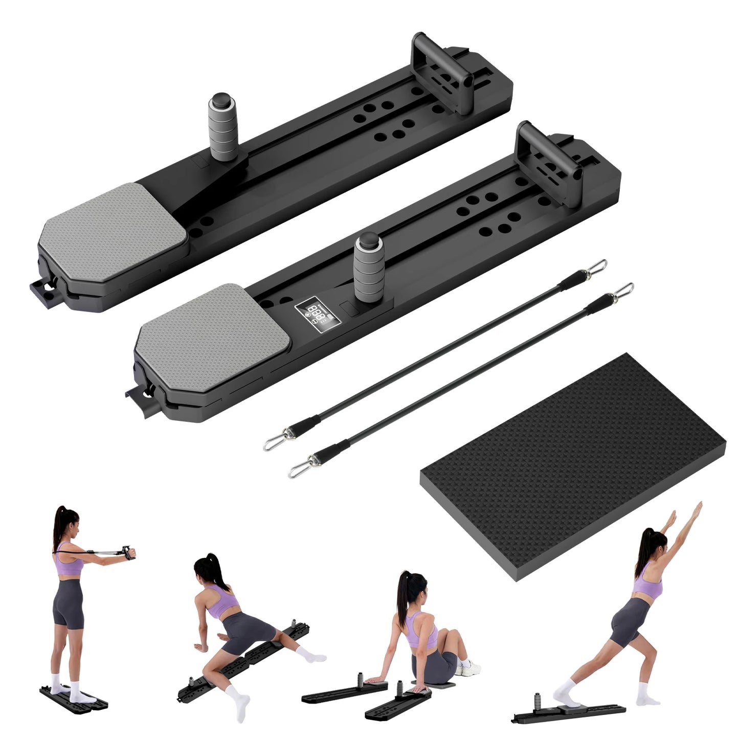 Foldable Pilates Board Fitness Equipment For Core And Ski Balance