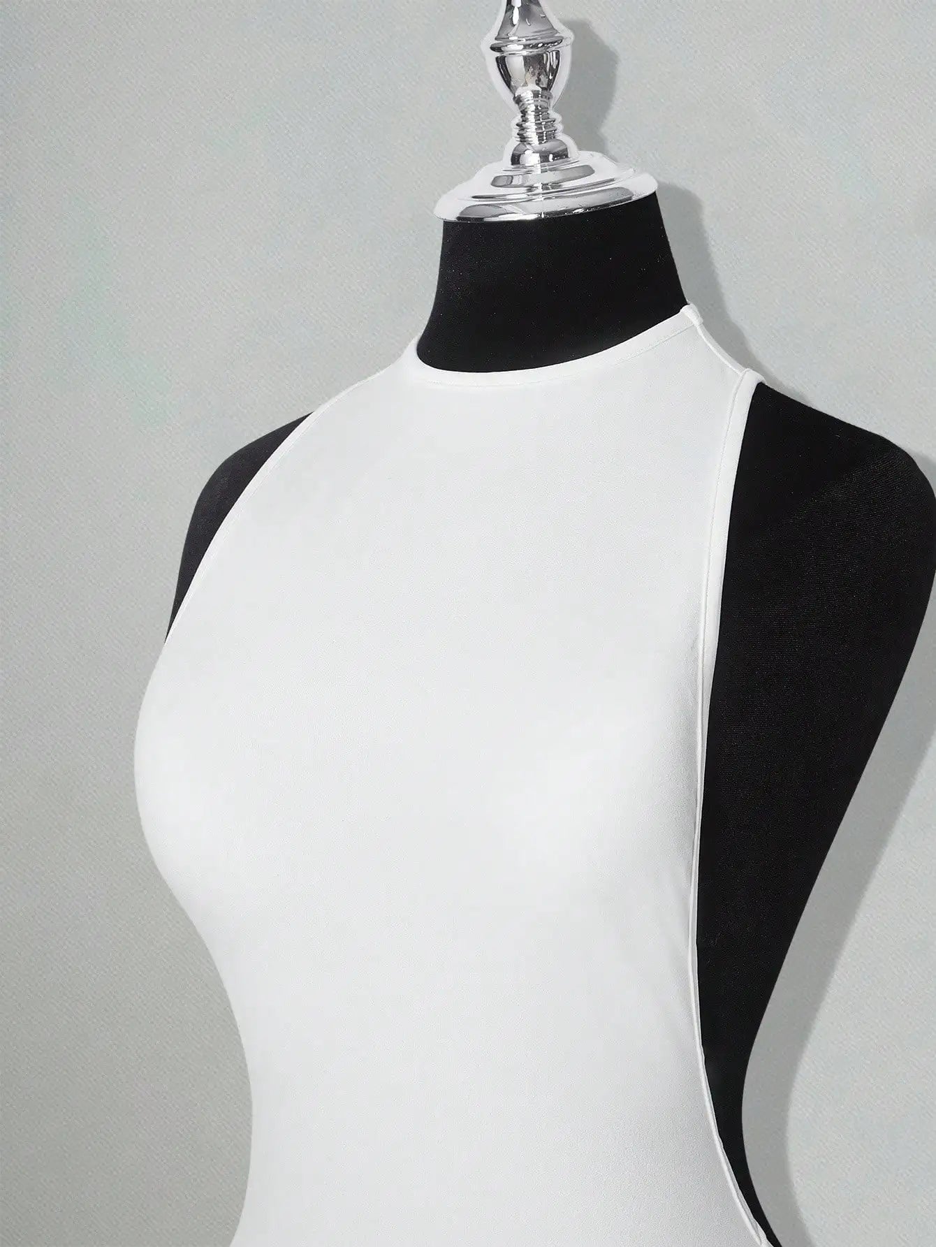 Bodycon Mini Dress With CrissCross Backless Detailing