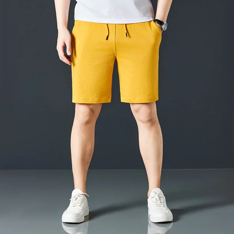 Men's Cotton Shorts With Drawstring For Casual Comfort