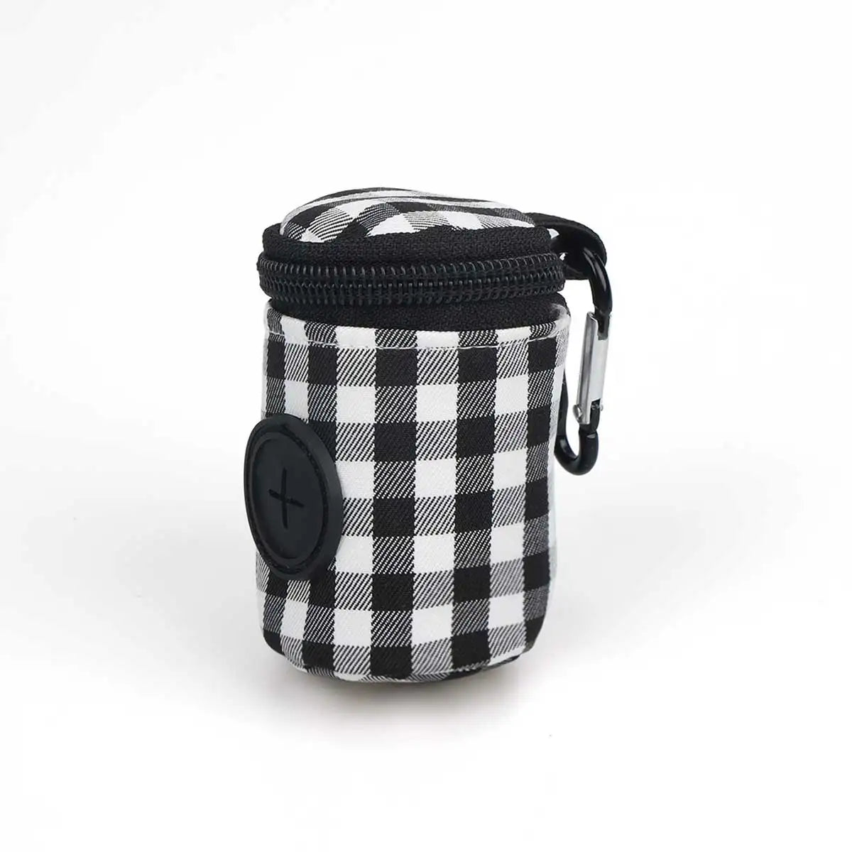 Checkered Pattern Pet Waste Bag Fashionable Portable Dog Litter Bag