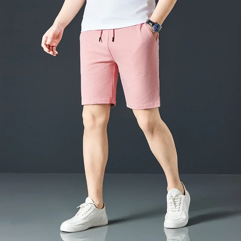 Men's Cotton Shorts With Drawstring For Casual Comfort