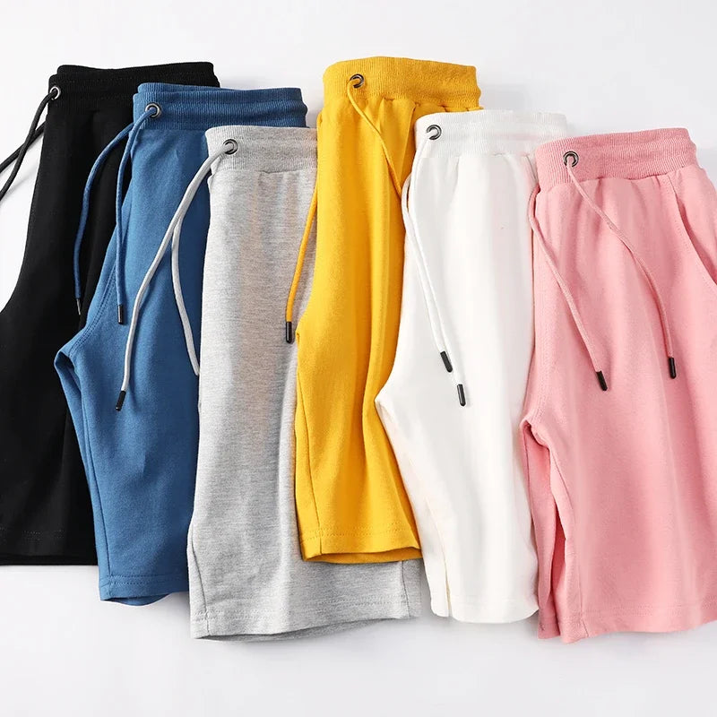 Men's Cotton Shorts With Drawstring For Casual Comfort