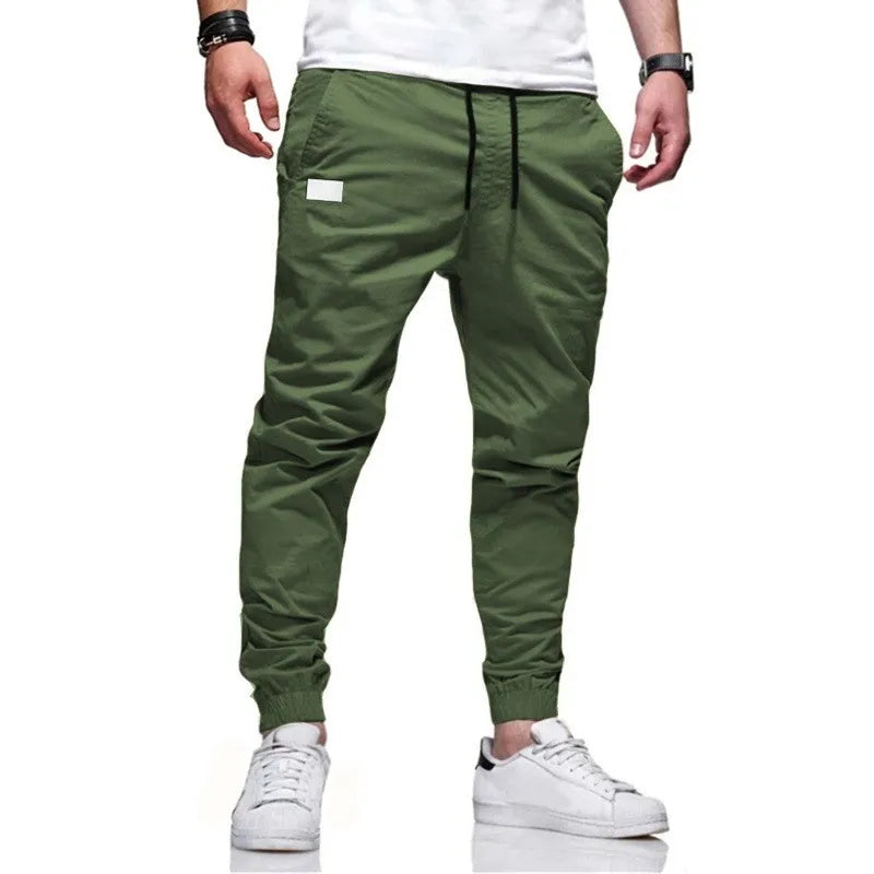 Mens Casual Jogger Pants Multi Pocket Sweatpants Everyday