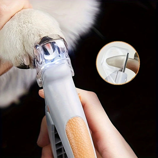 Pet Nail Clipper With LED Illumination For Dogs And Cats