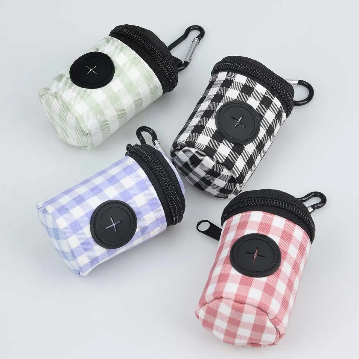 Checkered Pet Waste Bag For Dogs, Fashionable And Portable
