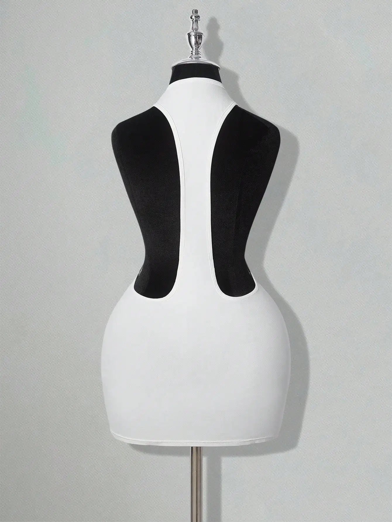 Bodycon Mini Dress With CrissCross Backless Detailing