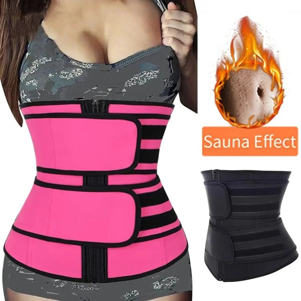 Waist Trainer Slimming Body Shaper Fitness Belt Weight Loss