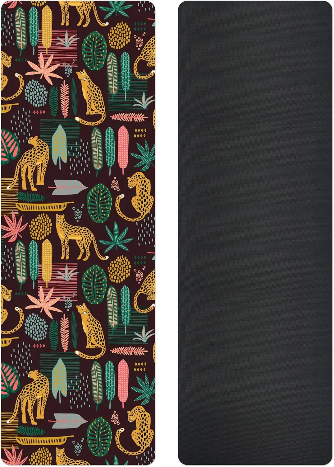 TPE Non Slip Yoga Mat With Carrying Strap