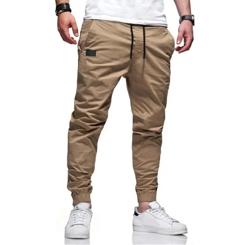 Men's Casual Jogger Sweatpants With Multiple Pockets