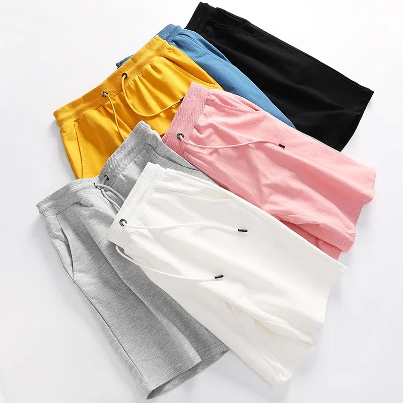 Men's Cotton Shorts With Drawstring For Casual Comfort